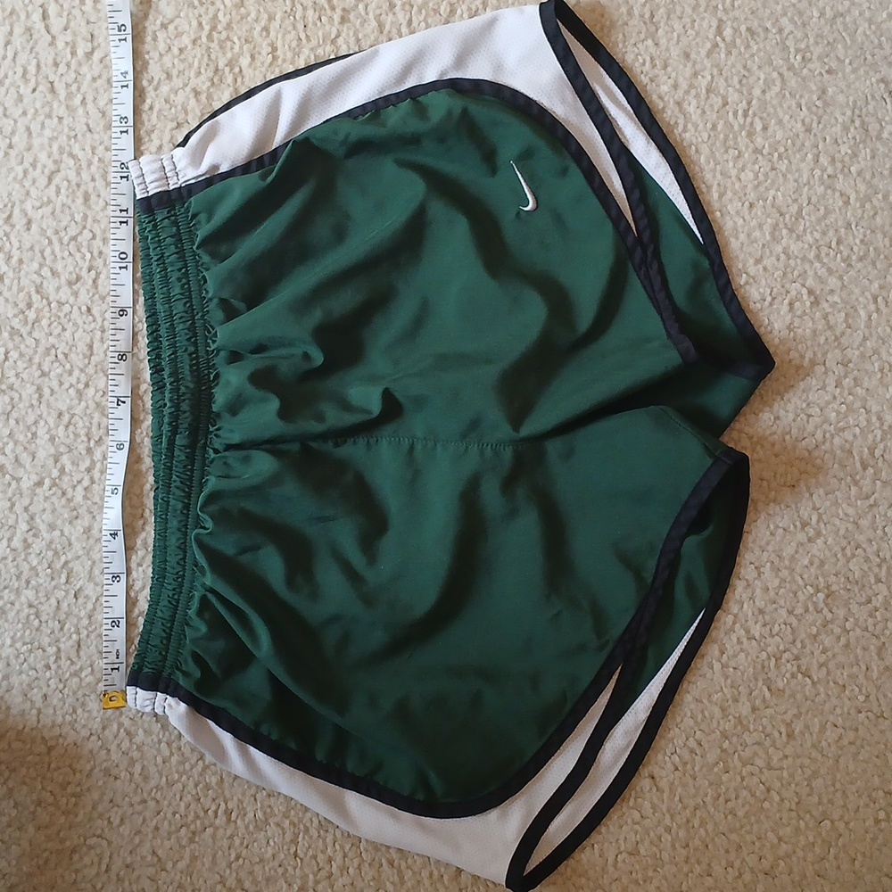 Nike Dri-FIT Green Performance Shorts - Brief Lined - Picture 1 of 5